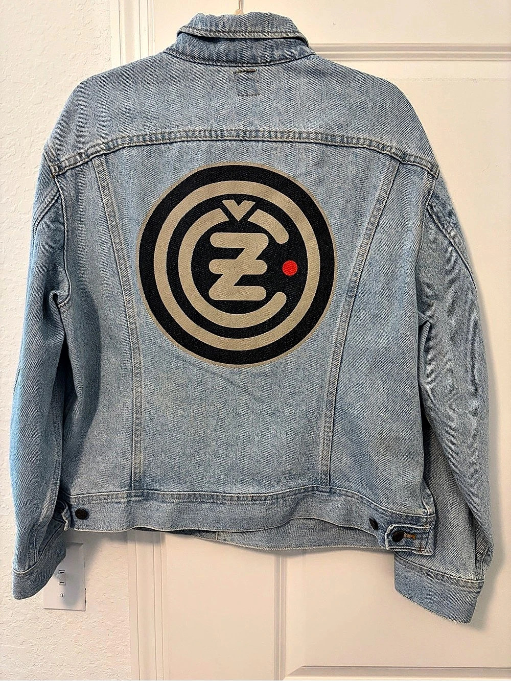 Vintage Lee Riders Metro Racing Denim Jacket - Picture 2 of 7